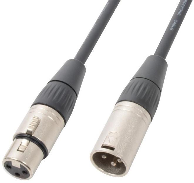Cabo DMX Canon Macho - Canon Fêmea (12 mts) - Power Dynamics Connex CX100 - 12