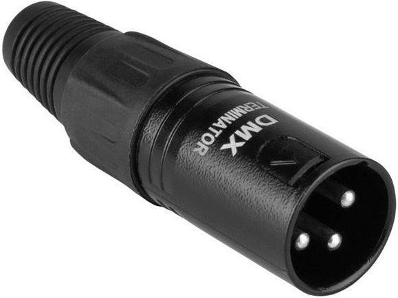 Ficha Canon DMX Macho Terminal 3 Pinos (CX107) - POWER DYNAMICS CONNEX