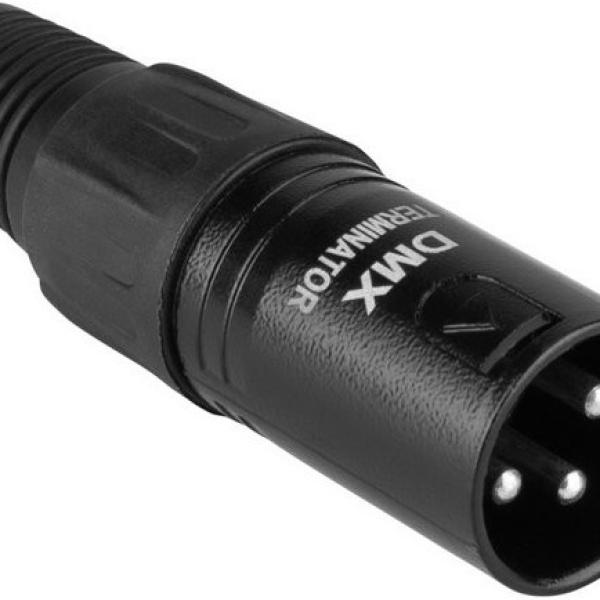 Ficha Canon DMX Macho Terminal 3 Pinos (CX107) - POWER DYNAMICS CONNEX