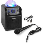 Coluna Portátil 50W Bluetooth c/ Microfone c/ Efeitos de LED RGB (Preto) SBS50B - VONYX