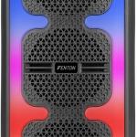 Coluna Portátil Bluetooth 2x 4 120W USB/microSD c/ Efeitos LED e Microfone (TRACK310) - FENTON