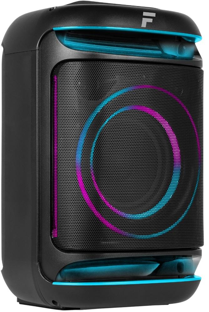 Coluna Portátil Bluetooth 6,5 120W USB/AUX/MIC/FM c/ Efeitos LED (TRACK165) - FENTON