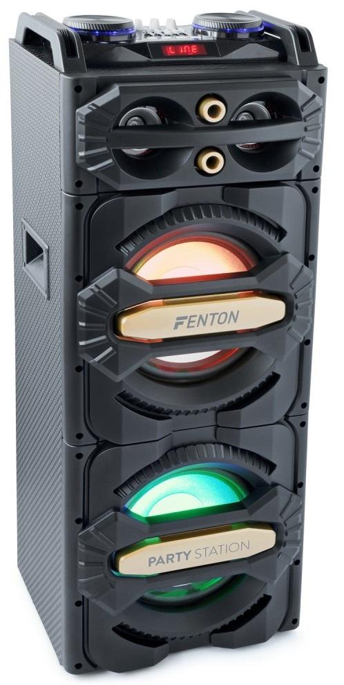 Consola de Som Portátil DJ 800W c/ USB/SD/BLUETOOTH e Efeitos LED (LIVE2101) - FENTON