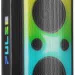 Coluna Amplificada LED 2x 8 320W BLUETOOTH/USB/SD/FM + Microfone/Comando (PULSE160) - FENTON