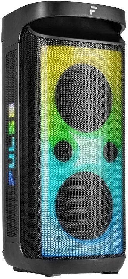 Coluna Amplificada LED 2x 8 320W BLUETOOTH/USB/SD/FM + Microfone/Comando (PULSE160) - FENTON