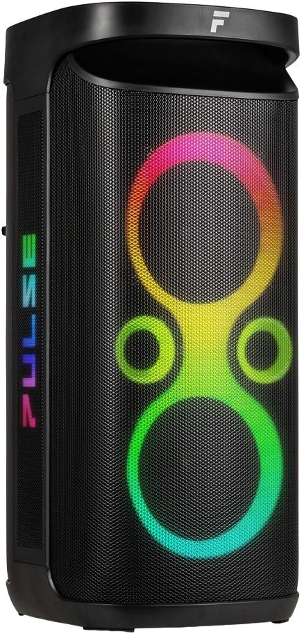 Coluna Amplificada LED 2x 6,5 260W BLUETOOTH/USB/SD/FM + Microfone/Comando (PULSE130) - FENTON