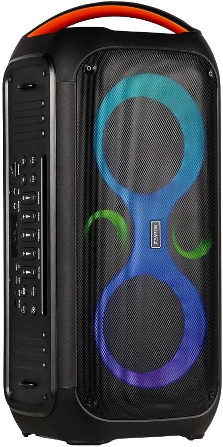Coluna Amplificada Portátil LED 2x 6,5 180W BLUETOOTH/USB/SD + Microfone/Comando (CORE120) - FENTON