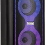 Coluna Amplificada Portátil LED 2x 4 120W BLUETOOTH/USB/SD + Microfone/Comando (CORE80) - FENTON
