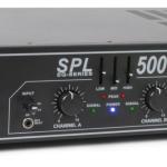 Amplificador PA 2x 250W 19 c/ Equalizador (SPL500EQ) LEDs Azuis - SPL