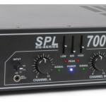 Amplificador PA 2x 350W 19 c/ Equalizador (SPL700EQ) LEDs Azuis - SPL