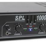 Amplificador PA 2x 500W 19 c/ Equalizador (SPL1000EQ) LEDs Azuis - SPL