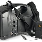 Coluna Amplificada Portátil 6,5 30W RMS MP3/USB/BLUETOOTH c/ Microfone s/ Fios UHF (ST - 012) - VONYX