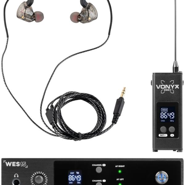 Central Auriculares In Ear UHF (WES15) - VONYX