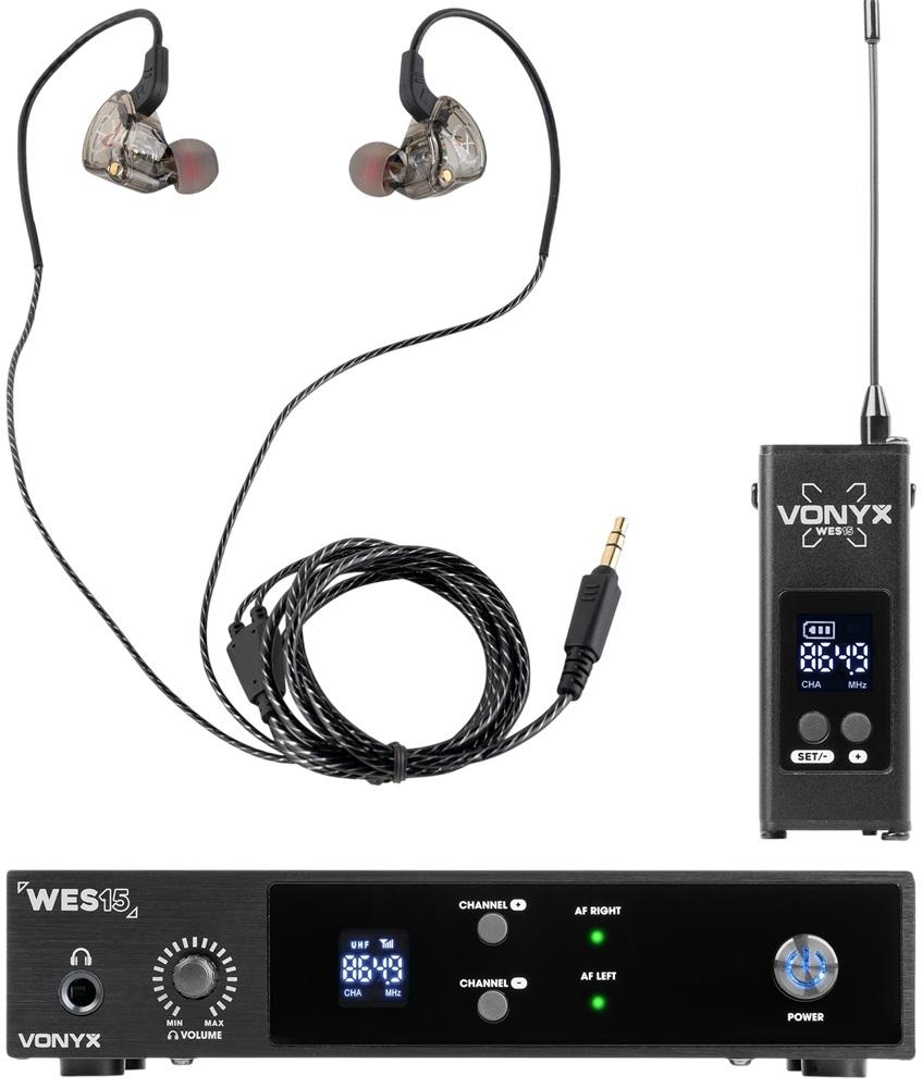Central Auriculares In Ear UHF (WES15) - VONYX