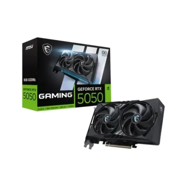 Placa Gráfica NVIDIA GeForce RTX 5050 Blackwell Gaming OC 8G GDDR6 DLSS4 - MSI