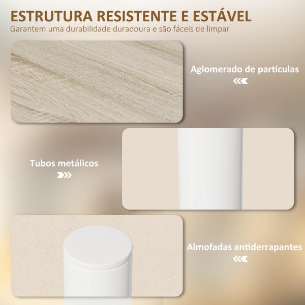 Estante de Cozinha de 3 Níveis Estante de Cozinha com 3 Prateleiras Giratórias Estrutura de Metal e Design em Degraus 40x18x36,5 cm Madeira