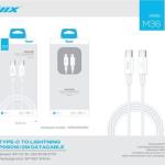 Cabo de Dados Type-C para Type-C 2M – PD 60W