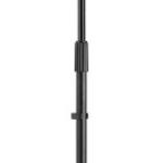 Suporte de Microfone Preto c/ Base Redonda (MS100B) - VONYX