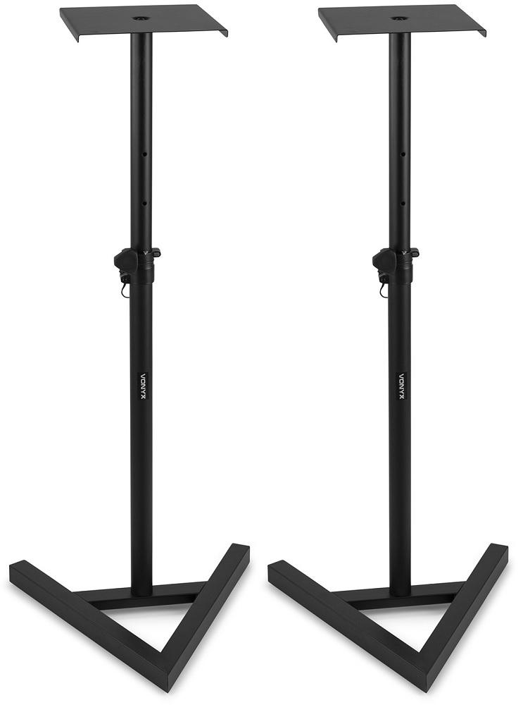 Pack 2x Suportes de Pé Triangular Ajustável p/ Coluna Monitor / Estúdio (SMS20) - VONYX
