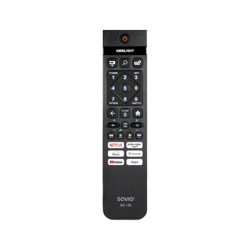 SAVIO RC - 26 TV REMOTE CONTROL COMPATIBLE WITH PHILIPS