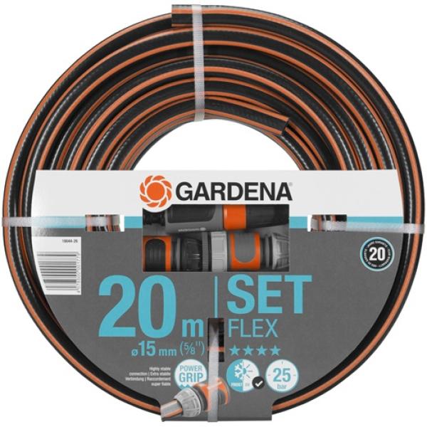 Mangueira FLEX Comfort 5/8 Ø15mm (20 mts) + Acessórios - GARDENA