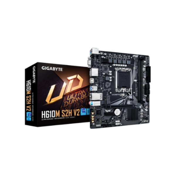 GIGABYTE H610M S2H V2 motherboard Intel H610 Express LGA 1700 micro ATX
