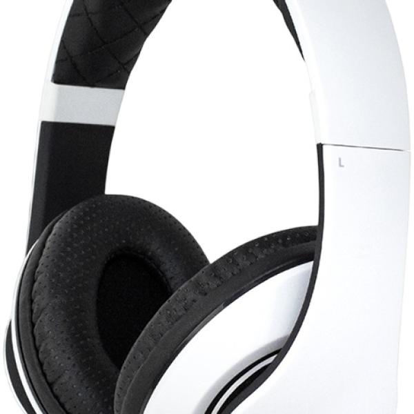 Auscultadores SHP - 3 c/ Fios (Preto/Branco) - FANTEC