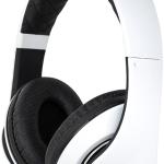 Auscultadores SHP - 3 c/ Fios (Preto/Branco) - FANTEC