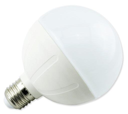 Lampada LED E27 C5 G95 220V 15W Branco Q. 3000K 1500Lm