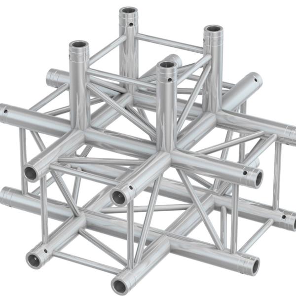 Truss Profissional Junção Cruzada de 5 Vias (P30 - C55) - beamZ