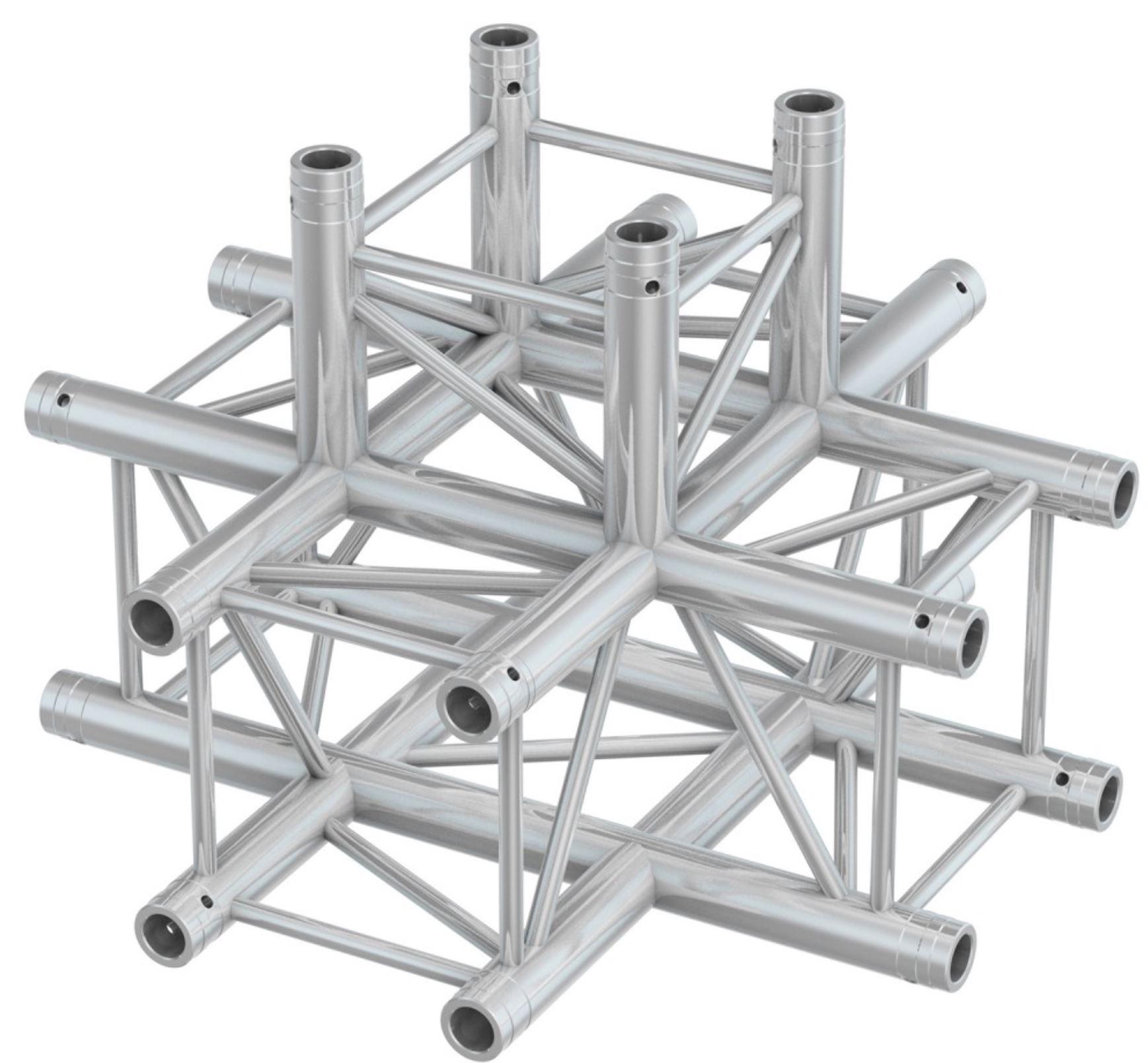 Truss Profissional Junção Cruzada de 5 Vias (P30 - C55) - beamZ