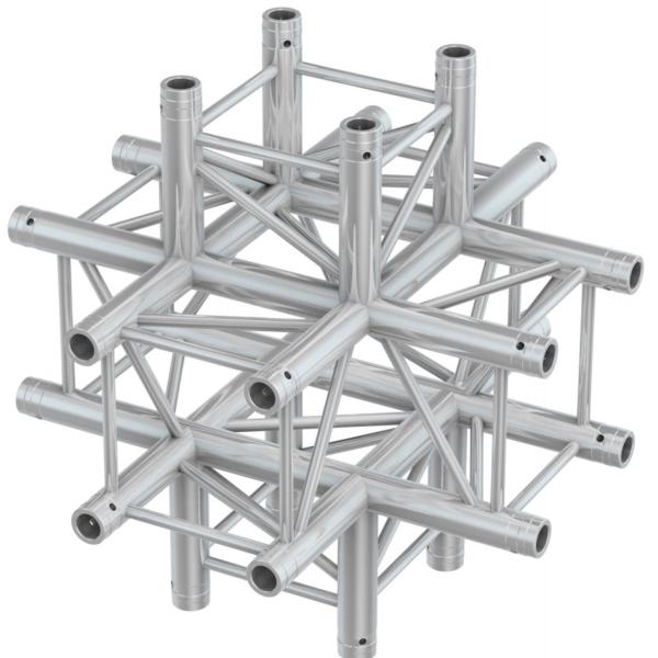 Truss Profissional Junção Cruzada de 6 Vias (P30 - C60) - beamZ