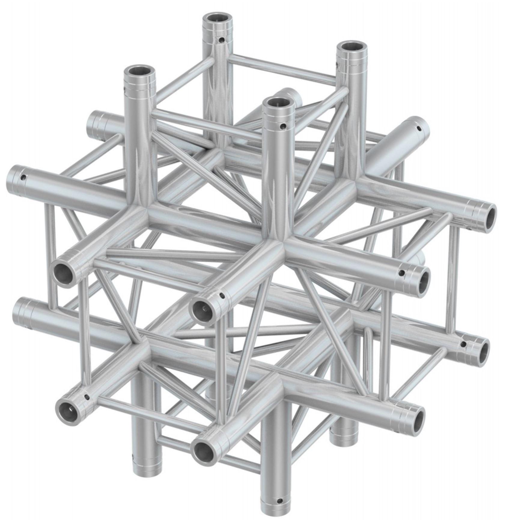 Truss Profissional Junção Cruzada de 6 Vias (P30 - C60) - beamZ