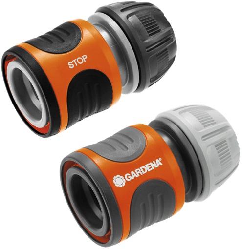 Pack 2x Conectores de Mangueira 13mm (1/2) / 15mm (5/8) - GARDENA