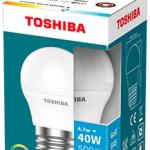 Lâmpada LED Essential Prime G45 E27 4,7W 6500K 500Lm - TOSHIBA