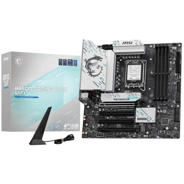 Motherboard MSI B860M GAMING PLUS WIFI mATX 4xDDR5 Socket LGA 1851