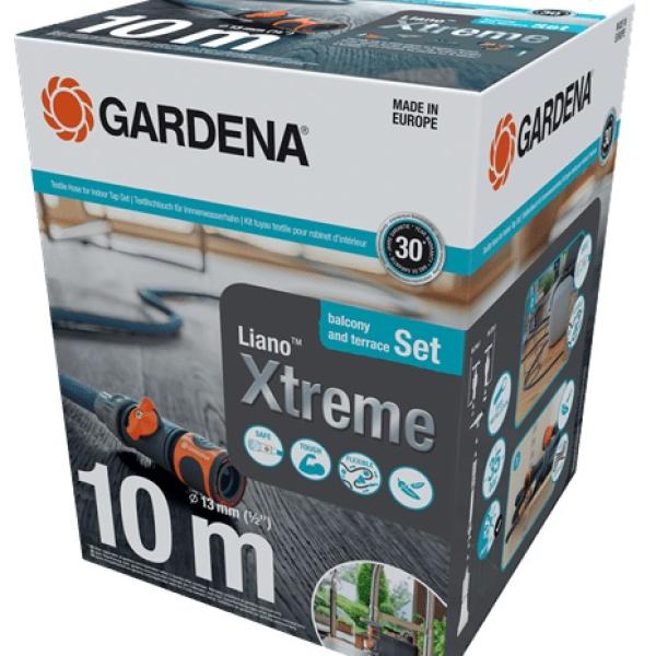Mangueira Liano Xtreme 1/2 Ø13mm (10 mts) c/ Conector p/ Torneiras Internas - GARDENA