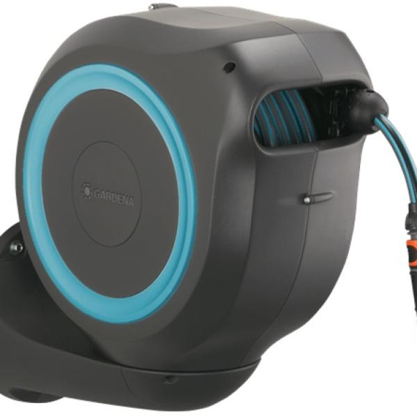 Enrolador de Mangueira Automático RollUp M (20 mts) - GARDENA
