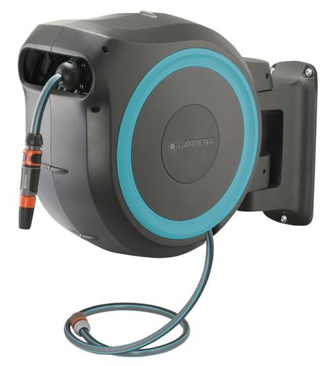 Enrolador de Mangueira Automático Rollup M/L (25 mts) - GARDENA