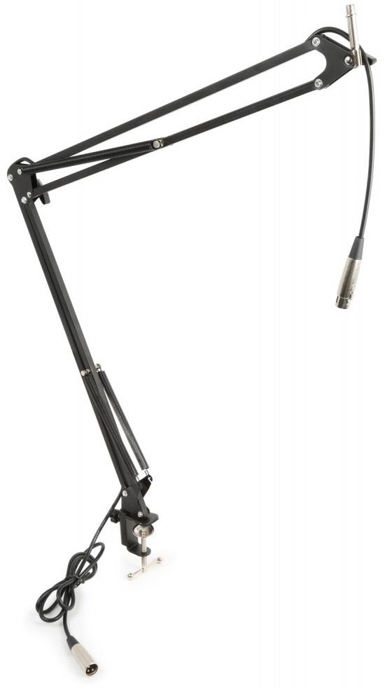 Suporte de Mesa p/ Microfones de Estúdio c/ Cabo Incorporado - VONYX