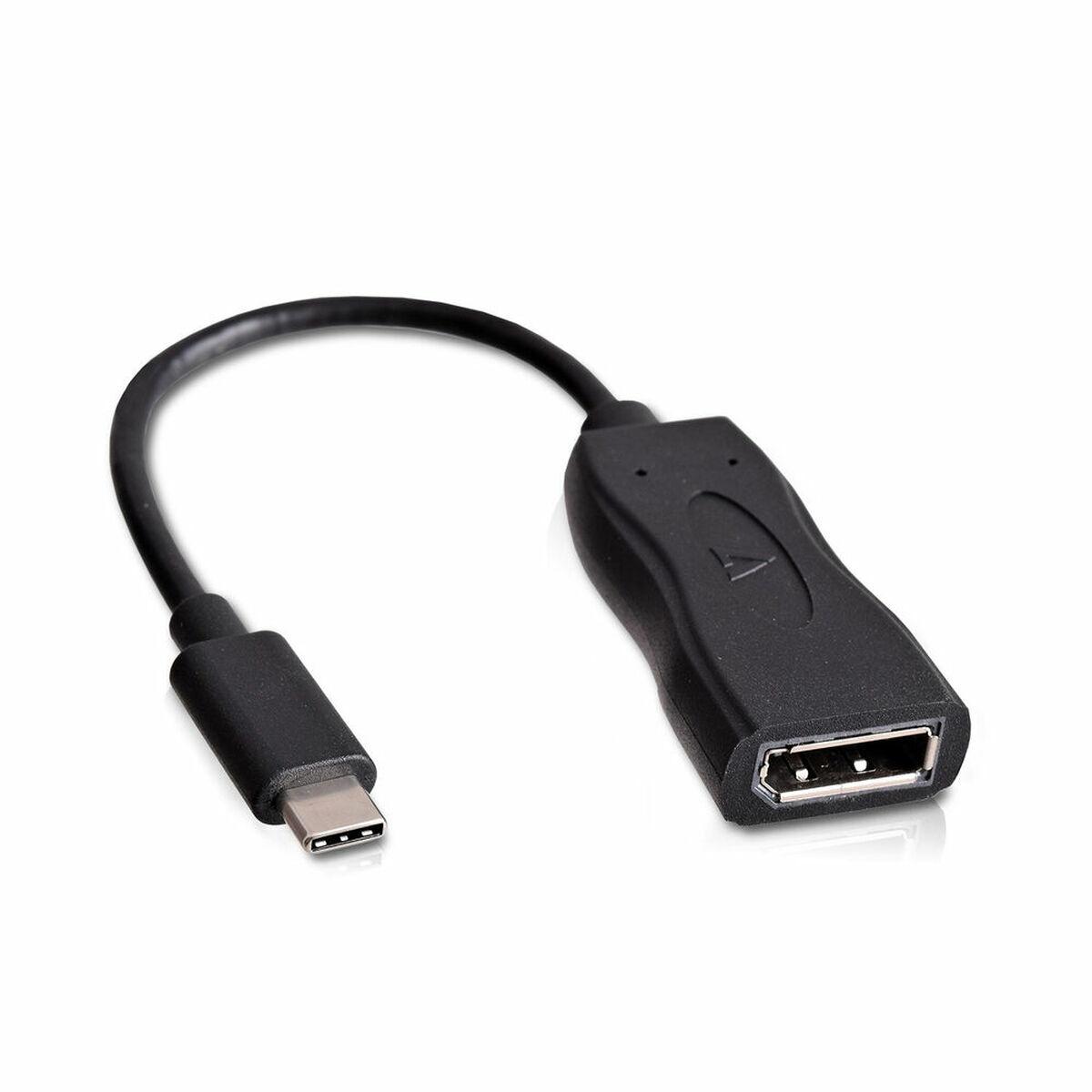 Adaptador USB-C para DisplayPort V7 V7UCDP-BLK-1N