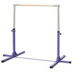 Barra de Ginástica para Crianças com Altura Ajustável 92 - 150 cm Barra Horizontal de Ginástica 194x121x150 cm Roxo