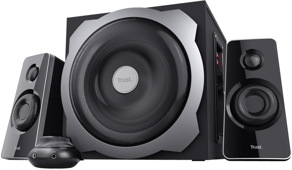 Colunas Tytan 2.1 Canais 60W + Subwoofer (Preto) - TRUST