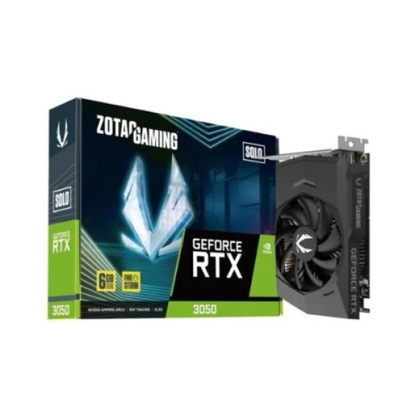 Placa Gráfica Gaming NVIDIA GeForce RTX 3050 Ampere 6GB GDDR6 Solo - ZOTAC