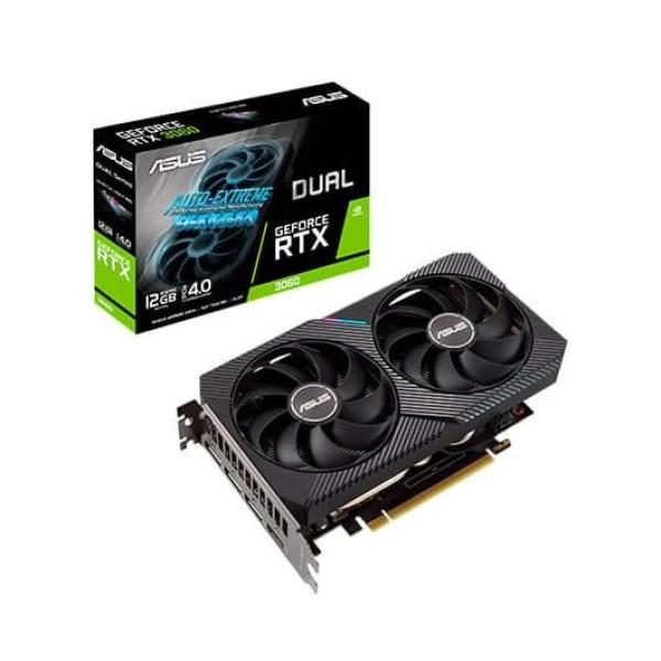 ASUS Dual - RTX3060 - 12G - V2 NVIDIA GeForce RTX 3060 12 GB GDDR6
