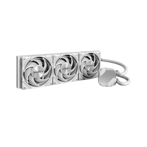 Water Cooler CPU Montech HyperFlow Silent 360mm Branco