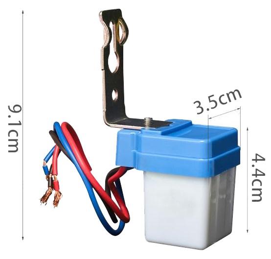 Sensor Luz Controlo Interruptor Crepuscular (Dia/Noite) 110 - 220V 1200W
