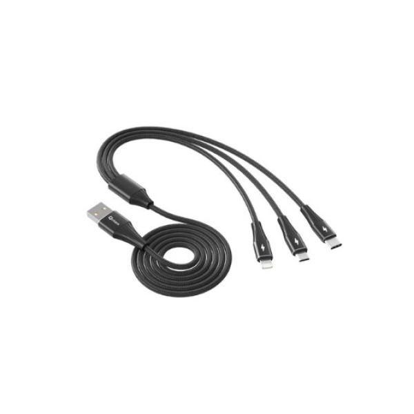 QCHARX NAPOLI TRIPLE CHARGING CABLE