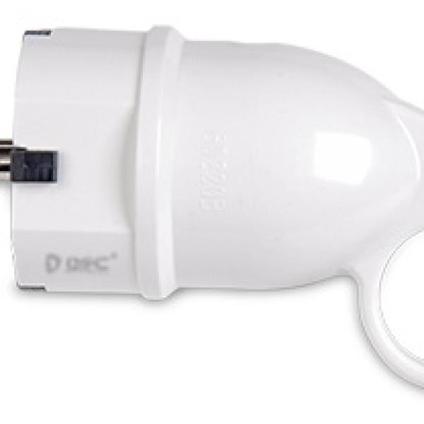 Ficha Macho t/ Schuk PVC 16A Muff - GSC