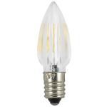 Lampada LED (tipo Vela) E10 24V Branco Q. 3000K